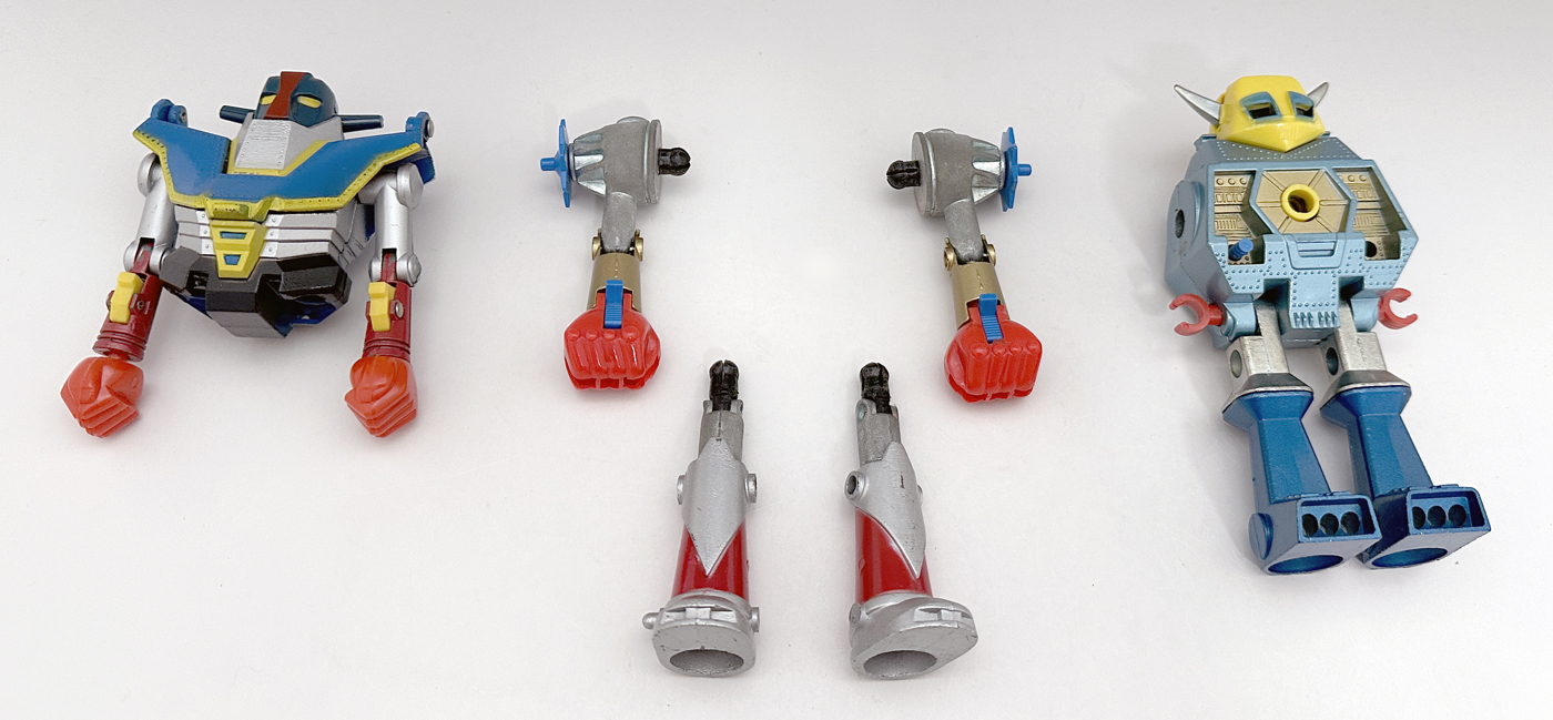 UFO戦士ダイアポロン ジンクロン ブルペットZ合金 ダイアポロン