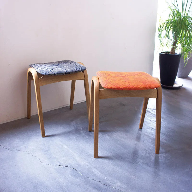 秋田木工｜No.202（十布仕様）｜剣持勇｜スタッキングスツール