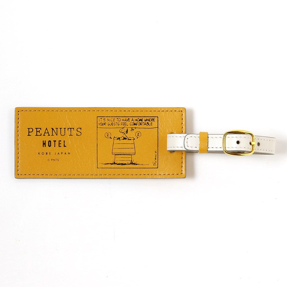 PEANUTS HOTEL レザーラゲッジタグ – PEANUTS Cafe Online Shop
