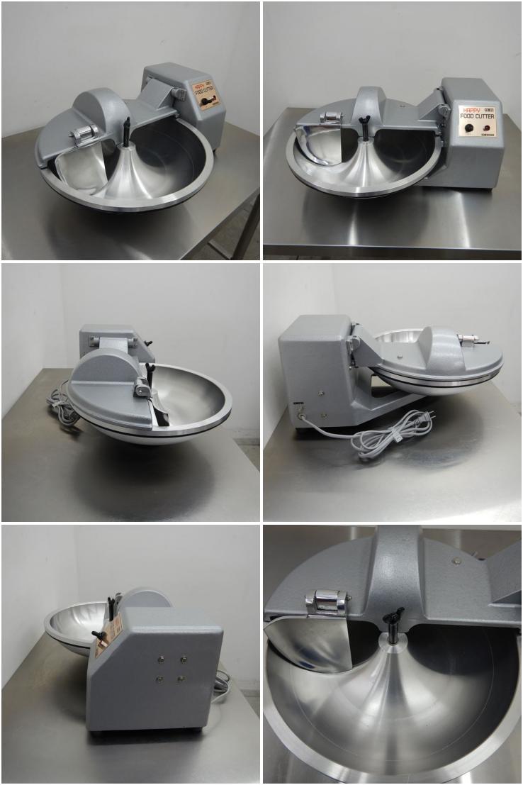 中古】 A03268 フードカッター HAPPY ハッピー FC-55 - 100V 皿式