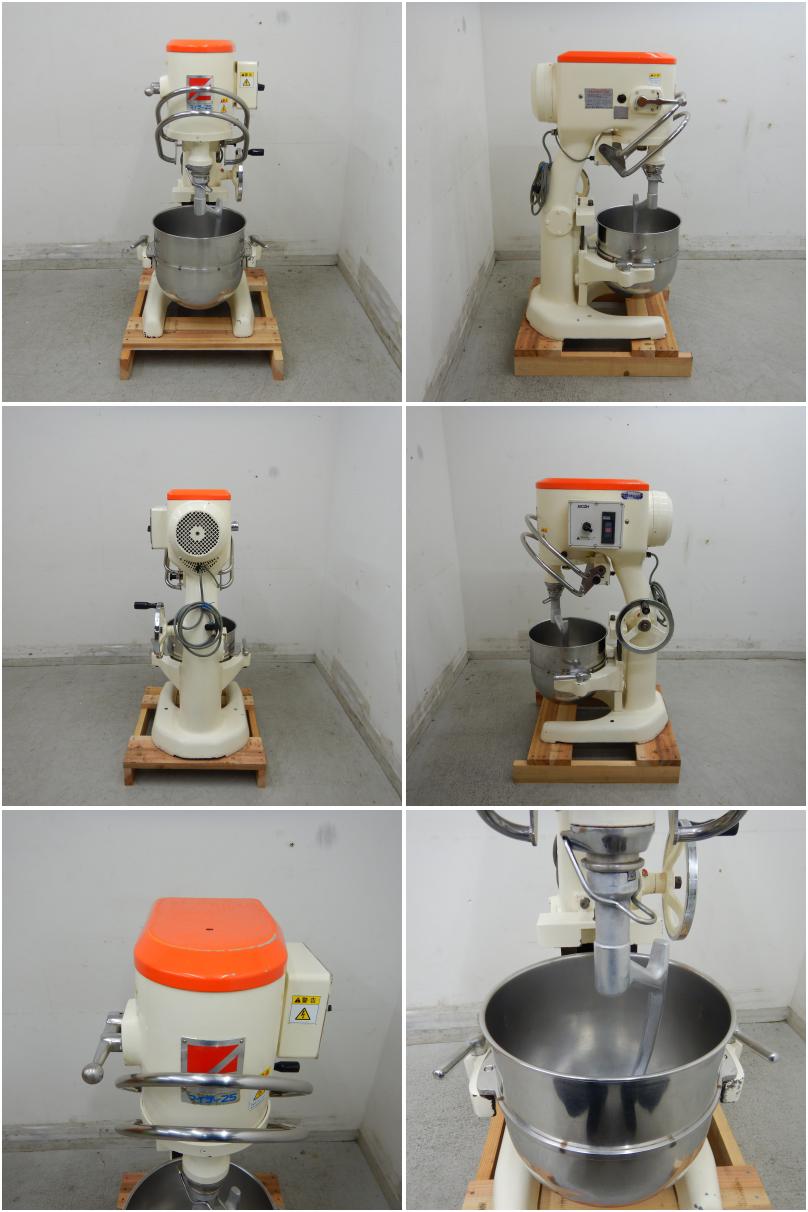 中古】 A06472 ミキサー 愛工舎 マイティー25 3相200V 幅49cm 【業務