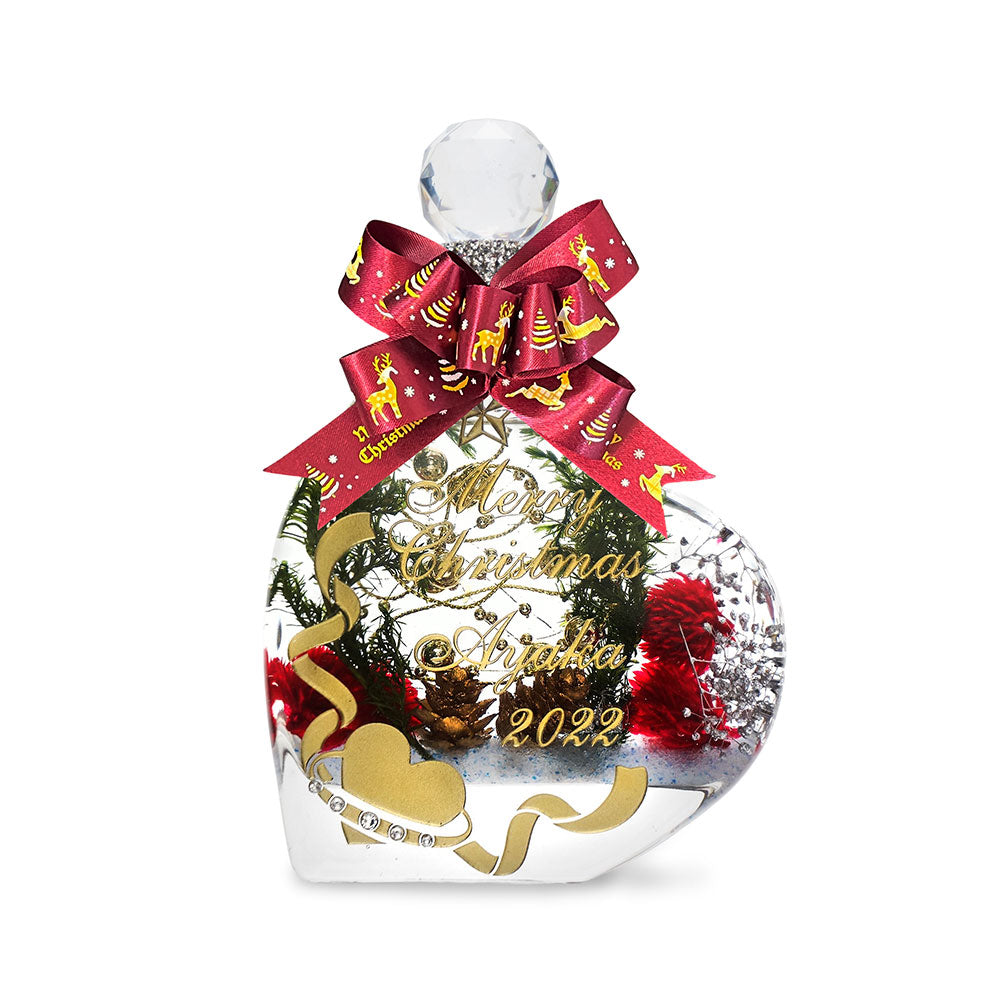 ◇ハーバリウム 167 小さなmerry Christmas *.:。✿*゜¨ 2025年