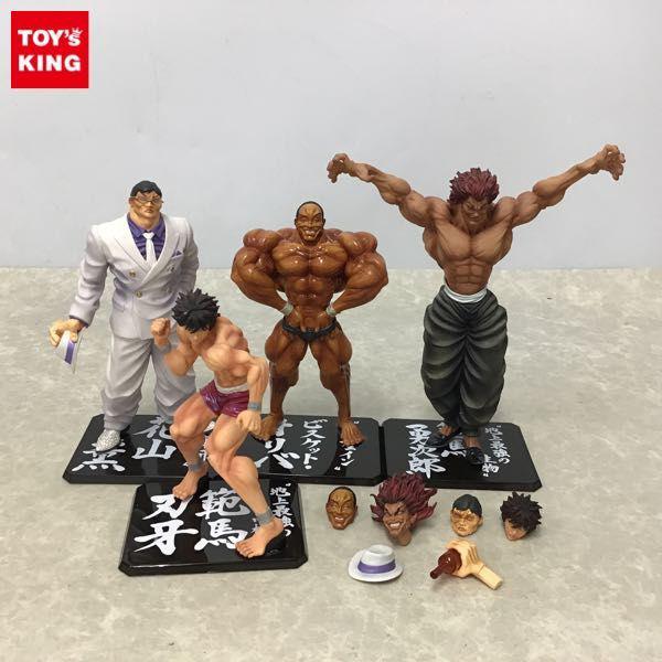 ジャンク Figuarts ZERO バキ 範馬刃牙、ビスケット・オリバ、範馬