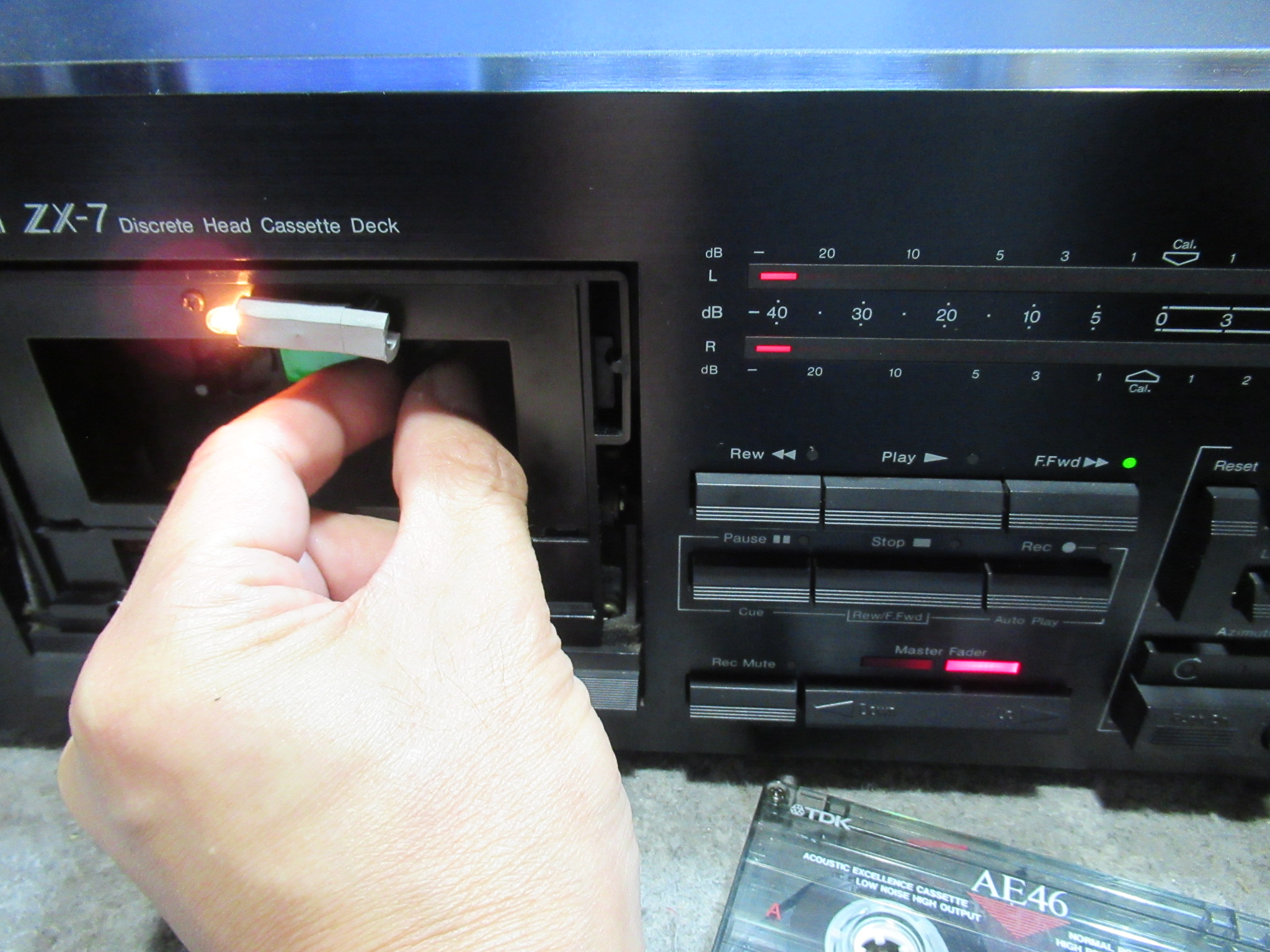 Nakamichi ZX-7 ピンチローラーアーム固着ほか – Audiolife － Enjoy