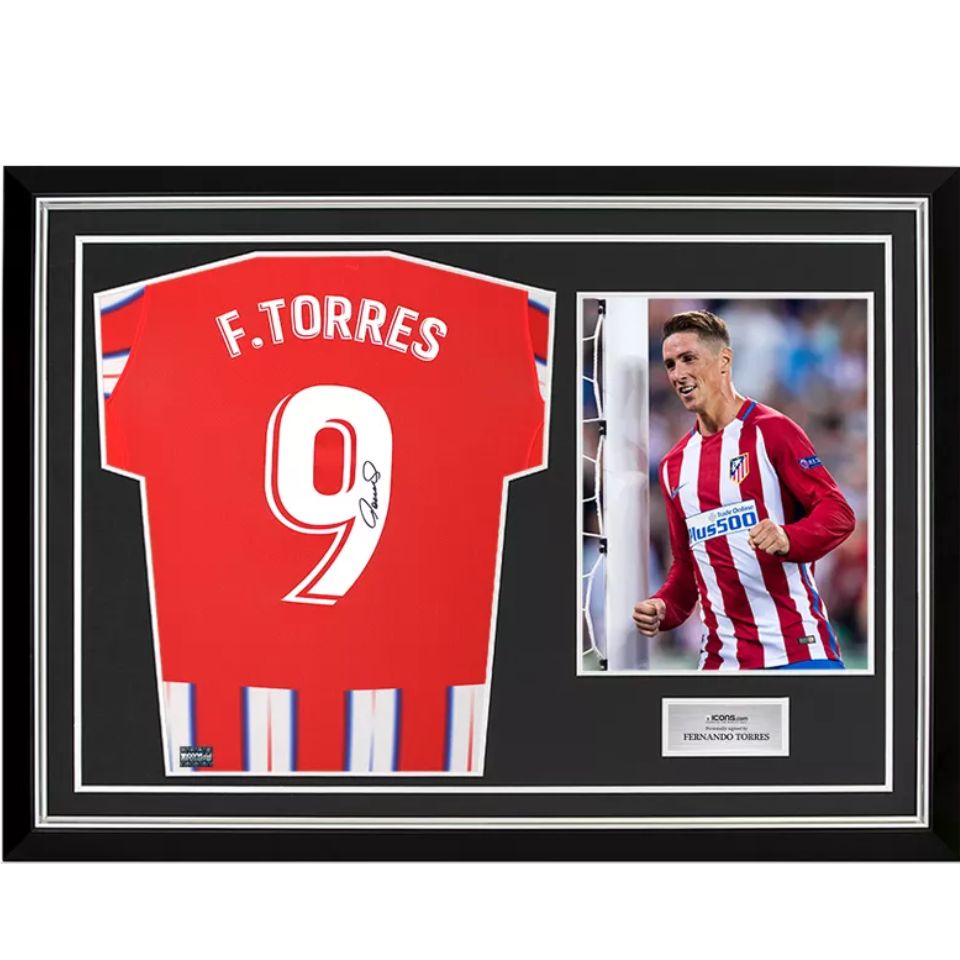 フェルナンド・トーレス【直筆サイン入り】アトレティコ・マドリード