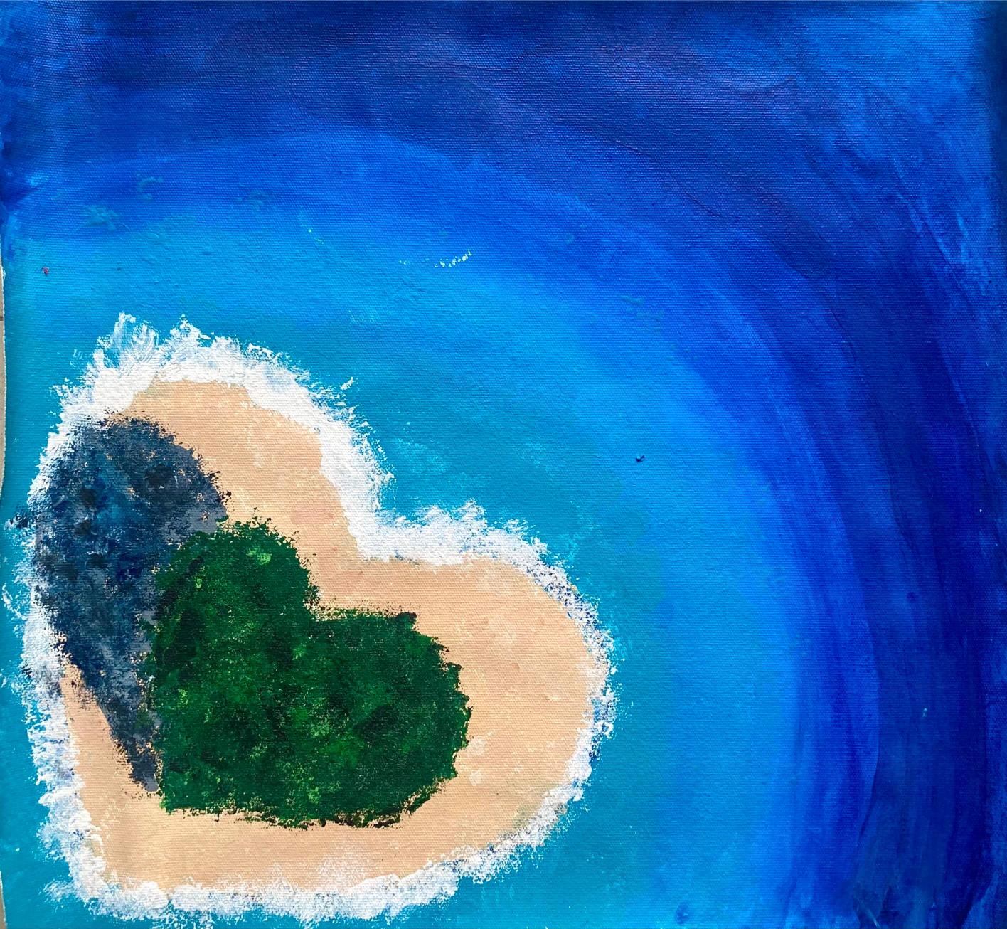 Heart of the Infinite Blue – Adi Bibhuti Art