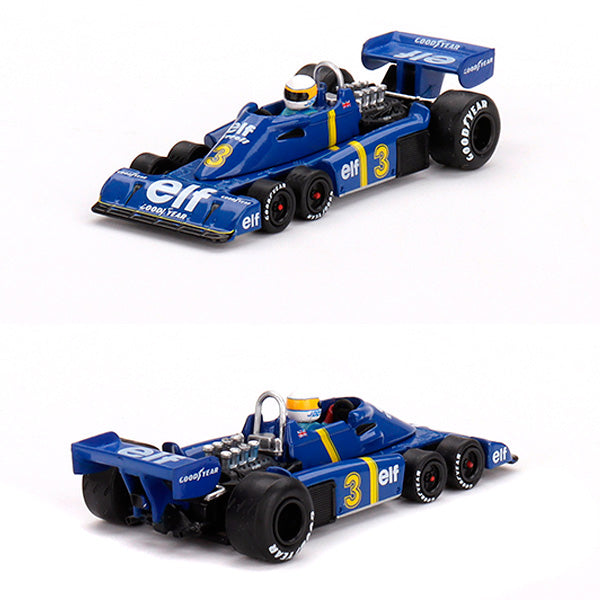 Mini GT Tyrrell P34 #3 Jody Scheckter 1976 Swedish GP (1:64) (583