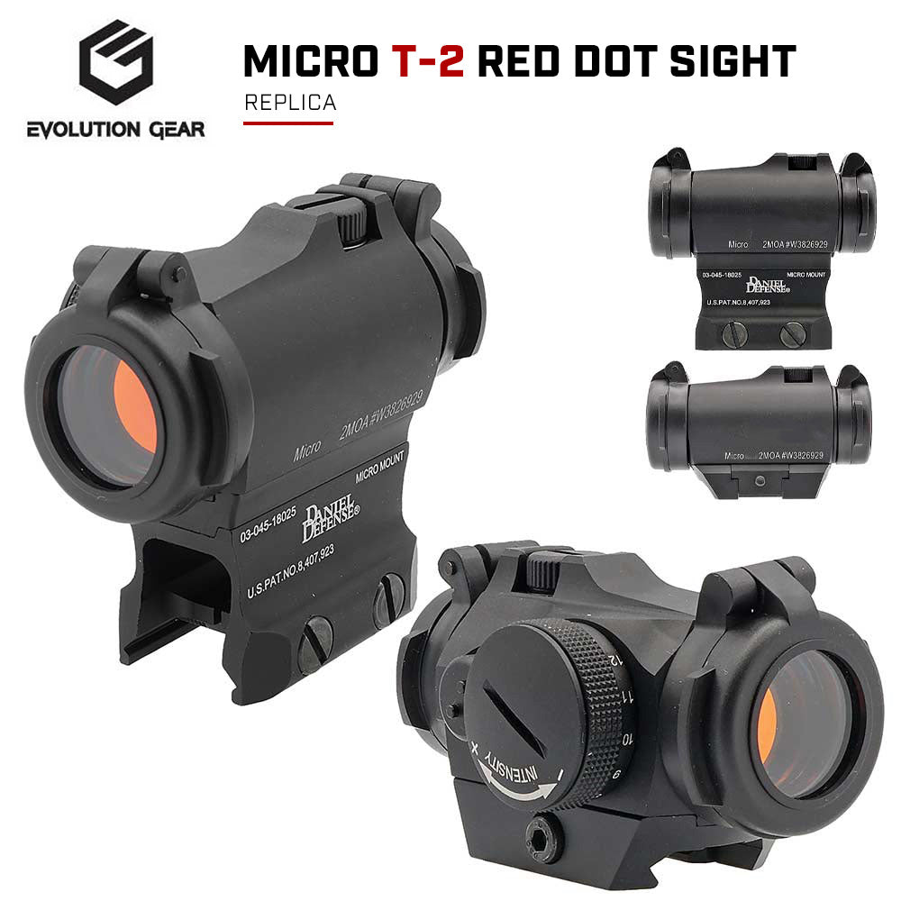 Evolution Gear 製 】 Micro T-2 ドットサイト 本体 ＆ DD Micro Mount