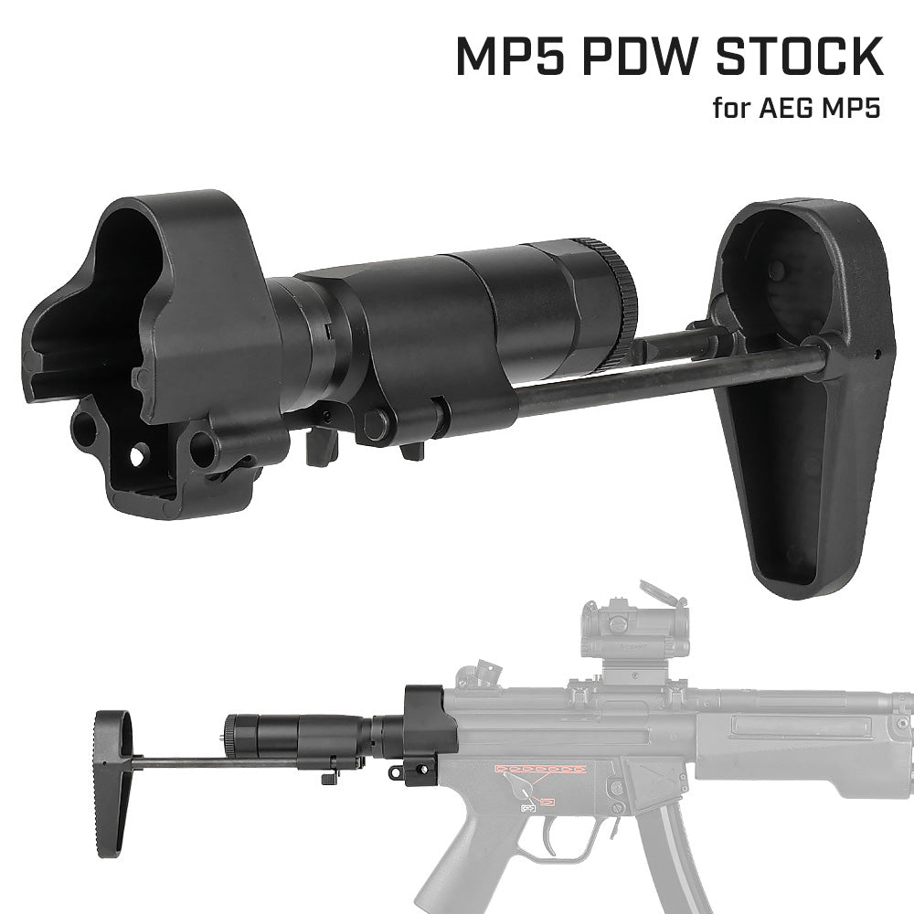 ARMY FORCE 製 】電動ガン MP5シリーズ 対応 PDWストック 伸縮式