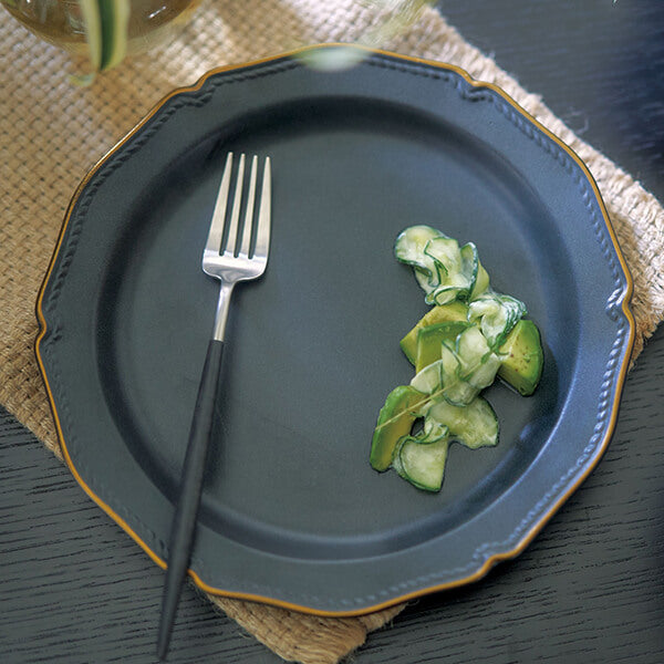 Stitch(ステッチ) プレートL 24cm | aito製作所 | 美濃焼・瀬戸焼を