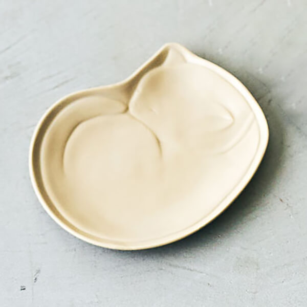 ねこ 取皿 18cm | aito製作所 | 美濃焼・瀬戸焼を中心とした和食器専門