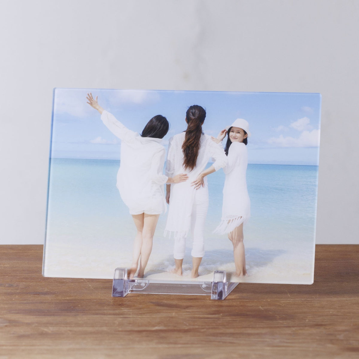 アクリルフォトパネル【M】Z8/A5 プレゼント 記念品 写真立て – 縁の