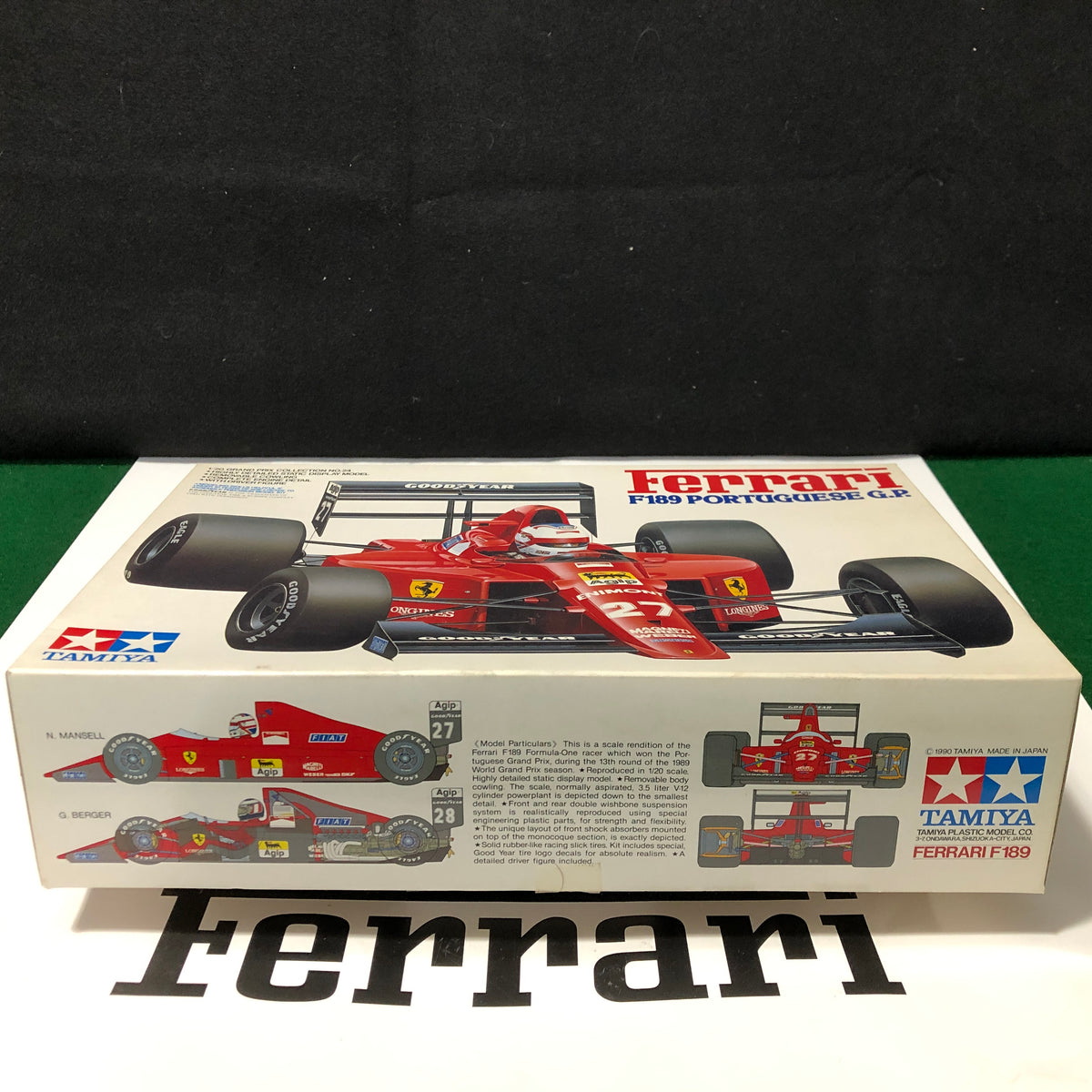 Ferrari F189 Portuguese GP Kit by Tamyia 1:20 (20024) – Albaco