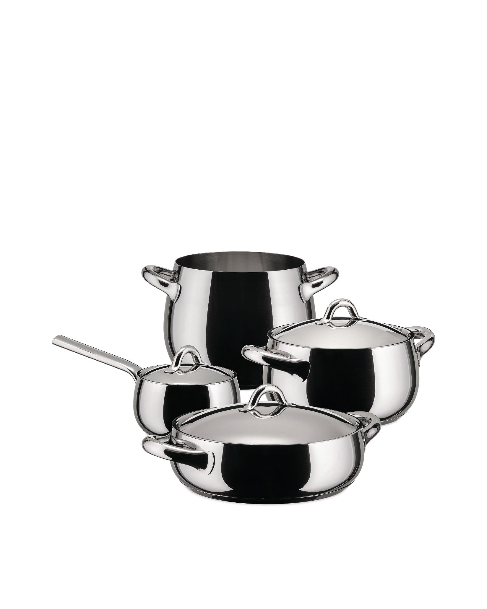 Mami Pots And Pans Set 7 Pieces By Stefano Giovannoni | Alessi