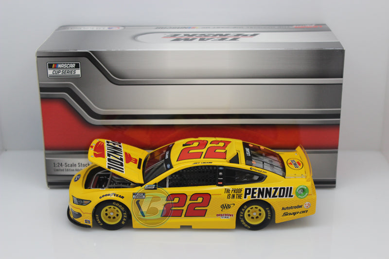 JOEY LOGANO 2021 PENNZOIL 1:24 NASCAR DIECAST - Lionel Racing