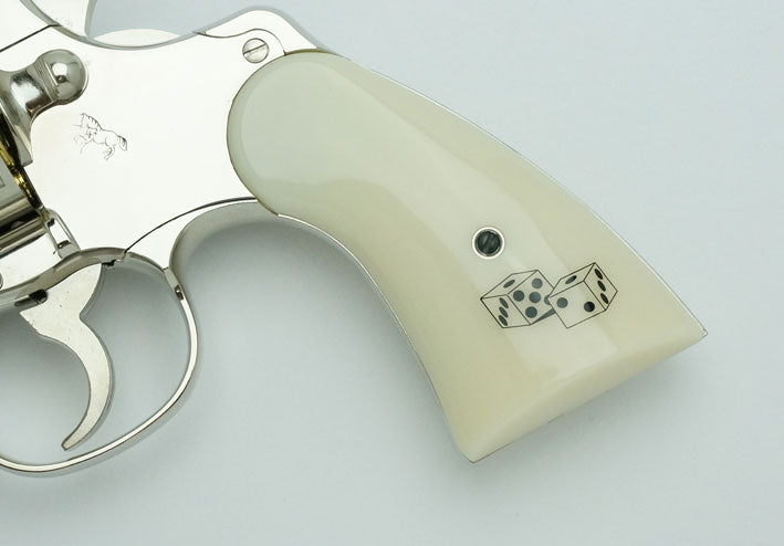 タナカ「コルトパイソン スネークアイズ 2.5インチ Rモデル ニッケル