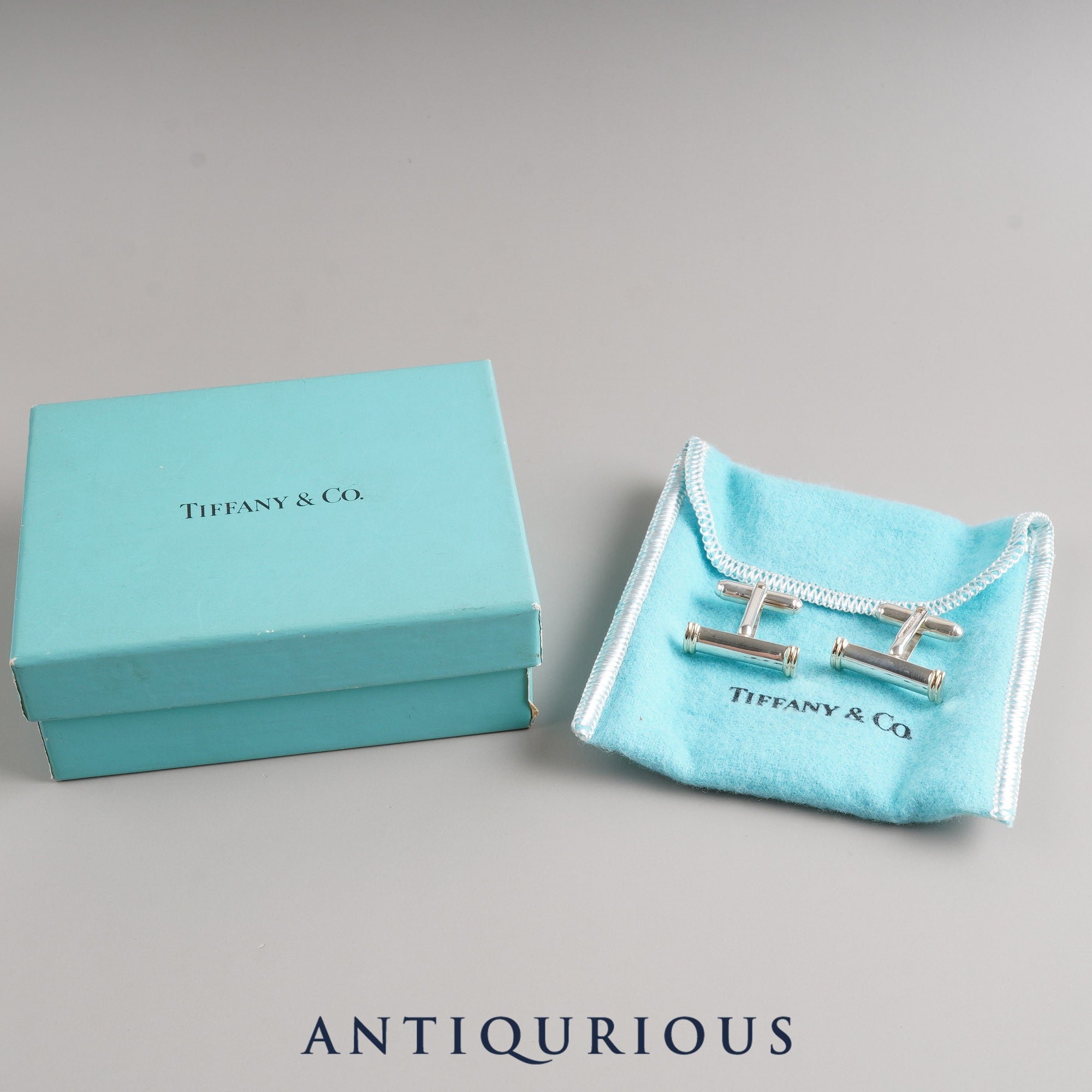 ティファニー カフリンクス SV925/750 箱 保存袋 | 東京銀座の