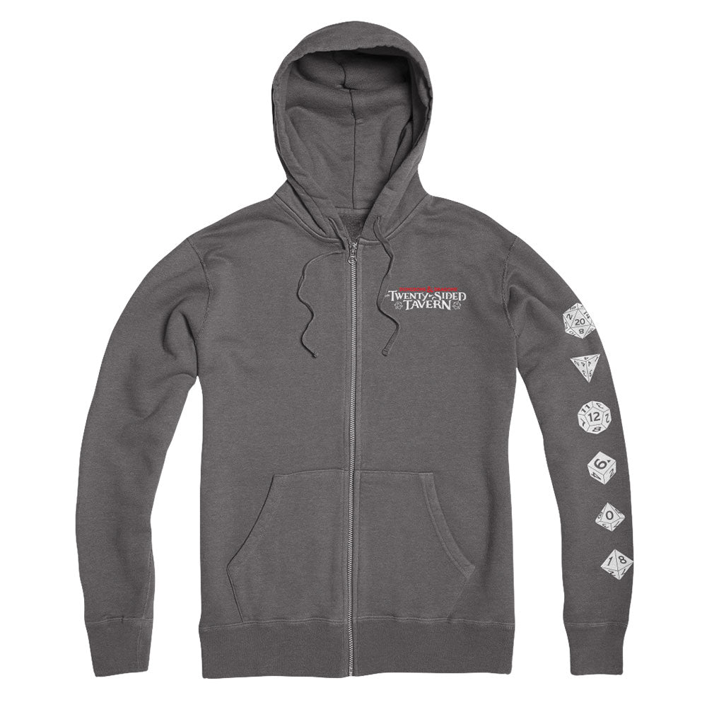 Dungeons & Dragons Twenty Sided Tavern Logo Zip Hoodie – Araca
