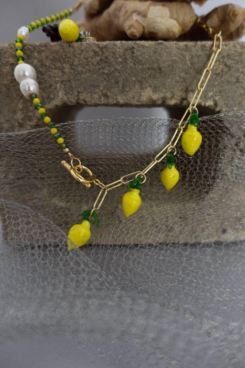 I Like It Lemon Necklace – ARGI DANELI