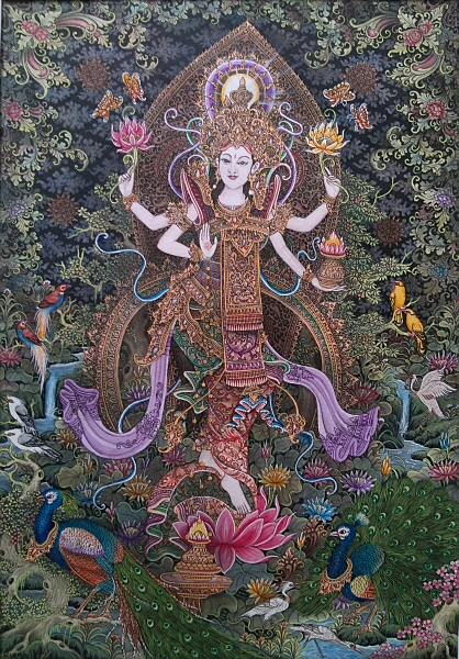 バリ絵画の商品ページ