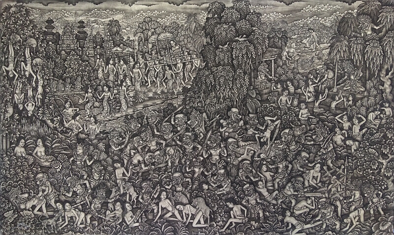 バリ絵画の商品ページ