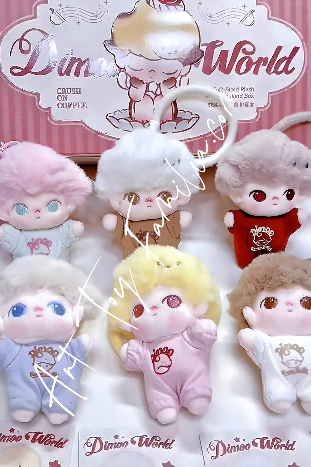 Dimoo Crush On Coffee Series Soft | POP MART – Art Toy Familia