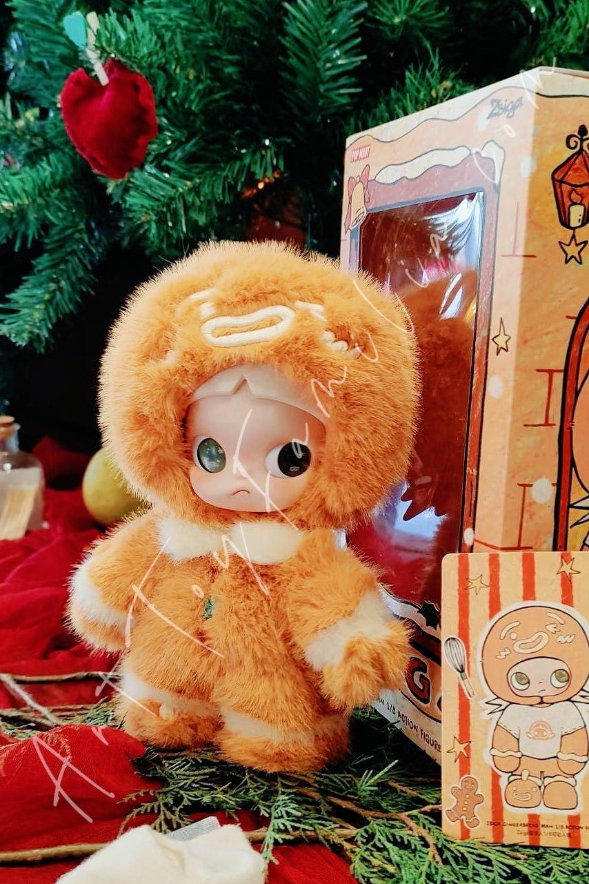 Zsiga Gingerbread Man 1/8 Action Figure | POP MART – Art Toy Familia