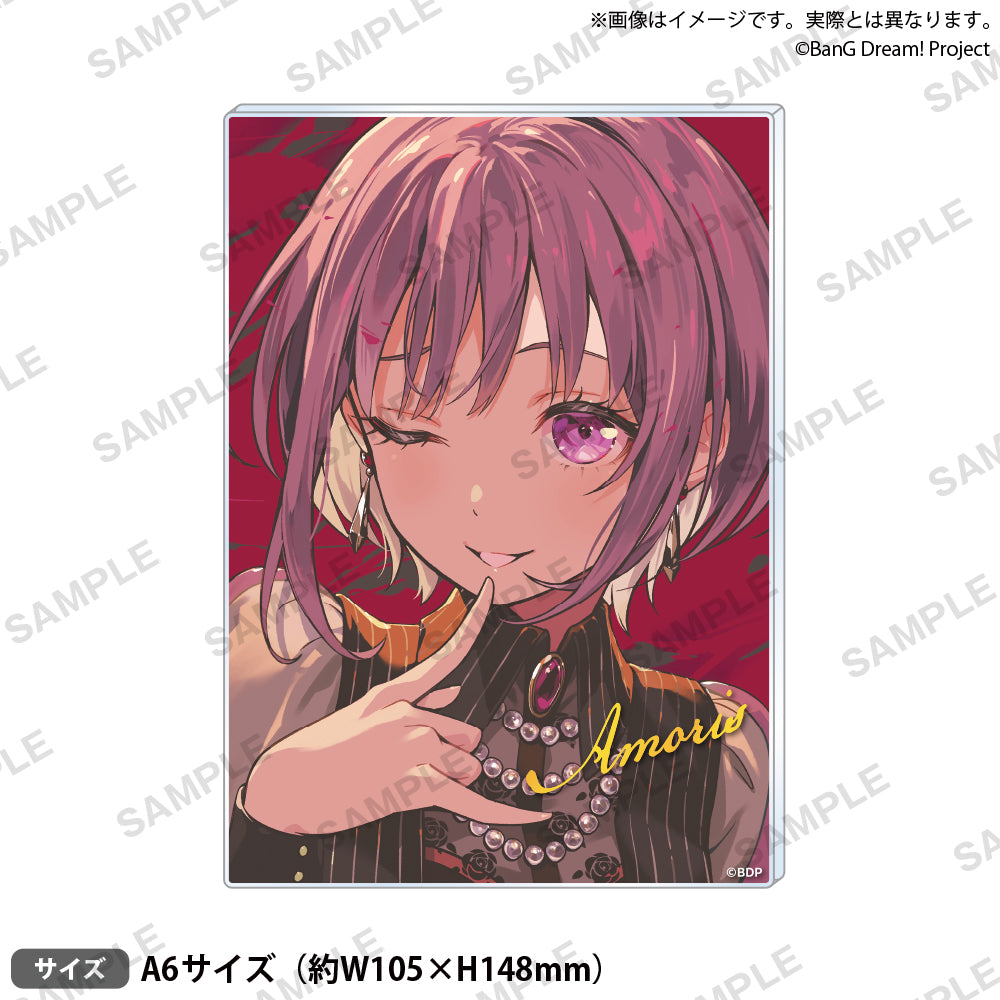 信澤収展アクリルパネル BanG Dream! 「アモーリス」｜ブシロード