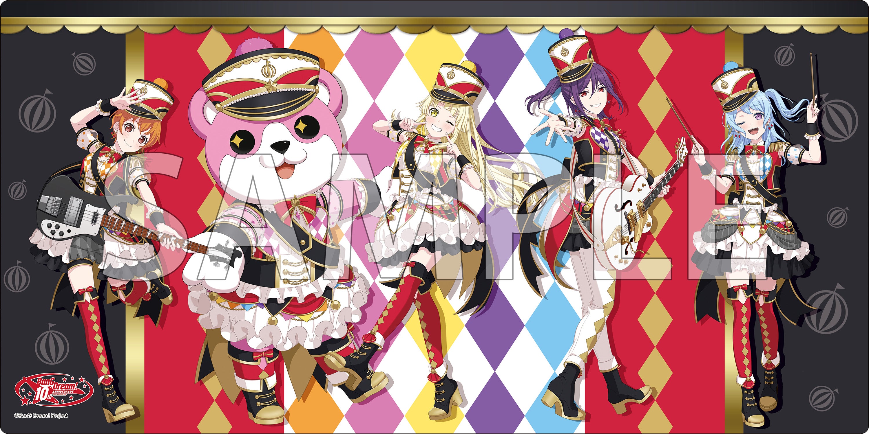 ブシロード ラバーマットコレクション V2 Vol.1701 BanG Dream