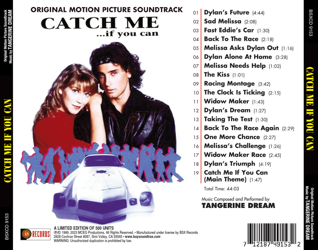 CATCH ME IF YOU CAN - Original Motion Picture Soundtrack by