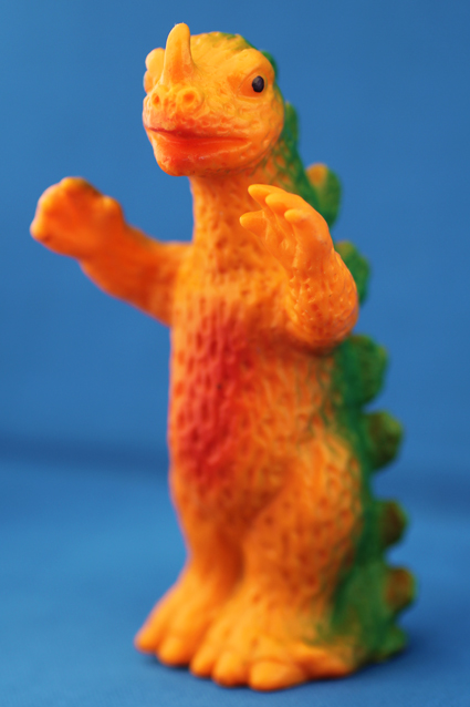 地底怪獣キングゴジラ・指人形 – 昭和玩具研究+発表