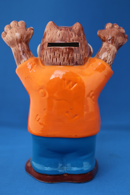 オオカミ男・陶器貯金箱（大） – 昭和玩具研究+発表