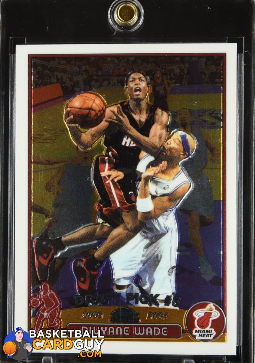 Dwyane Wade 2003-04 Topps Chrome #115 RC – Basketball Card Guy