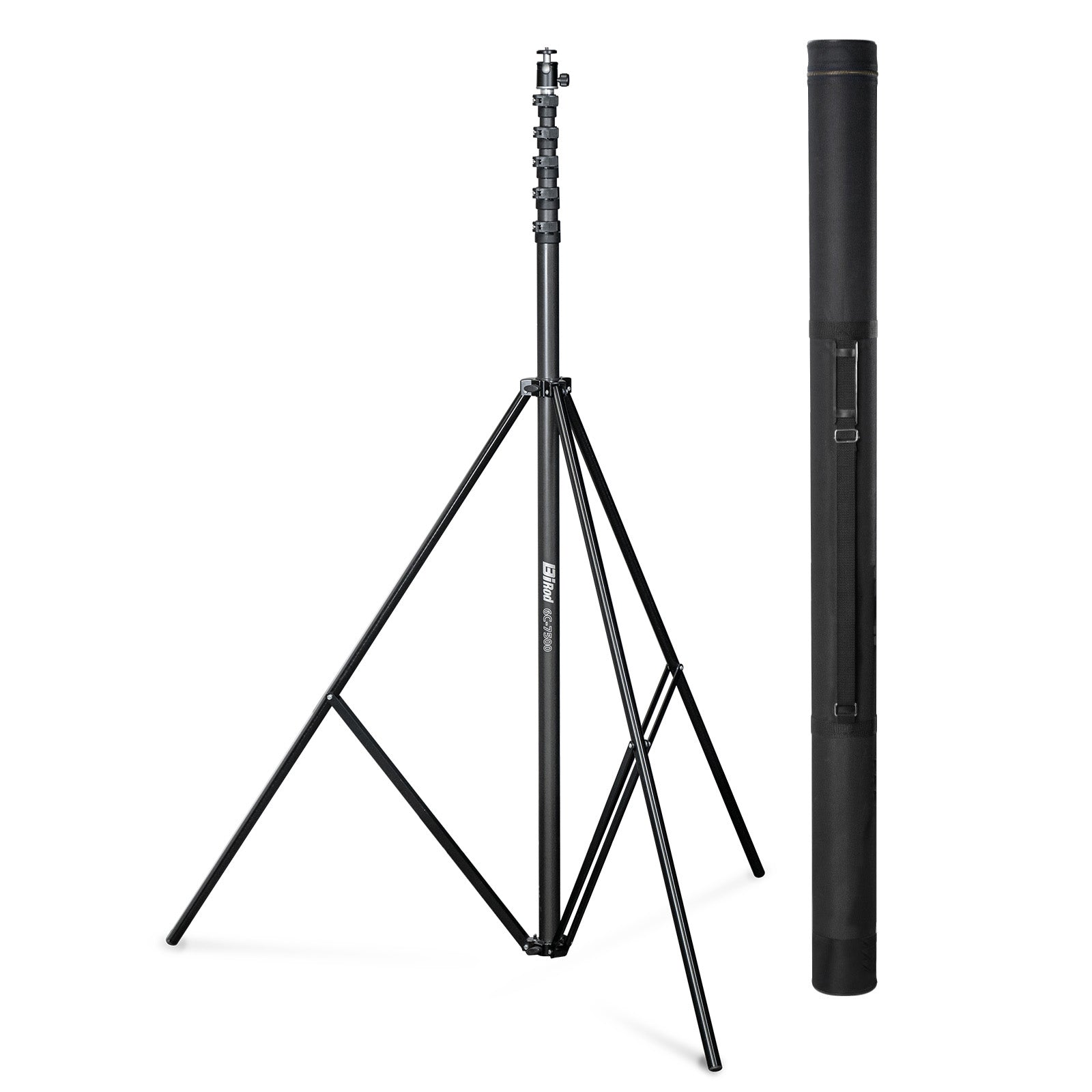 空撮/高所点検/サッカー撮影/7.5m】Bi Rod 6C-7500＋専用三脚セット