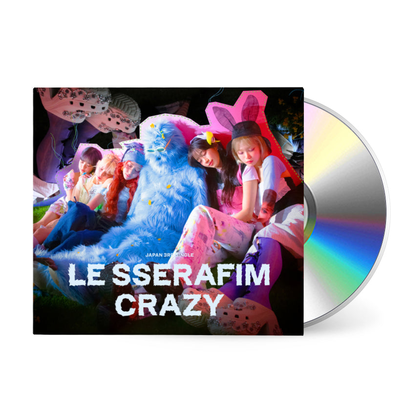 Le Sserafim • CRAZY • Limited Edition A & B • 1xCD – Black Screen