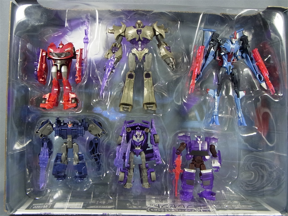 鋼の輝き（トランスフォーマープライム EZ-SP2 ディセプティコンセット