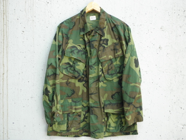 1960年代 U.S. ARMY ジャングルファティーグ ジャケット（グリーン