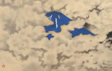 横山大観の傑作《山に因む十題》《海に因む十題》を忠実に再現―《山海