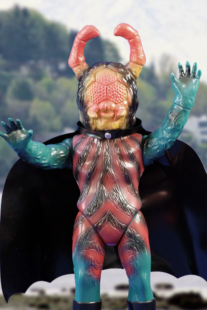 怪奇 蜘蛛男 (メディコム・トイ 東映レトロソフビコレクション 仮面