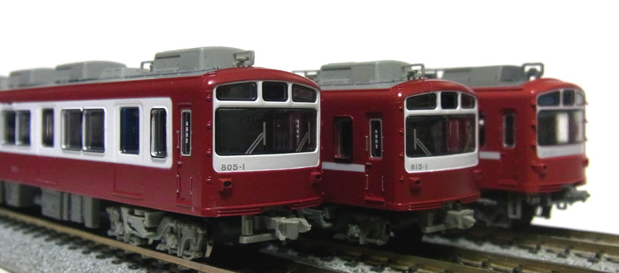 マイクロエース 京急800形 旧塗装丸型ヘッドライトとリニューアル車