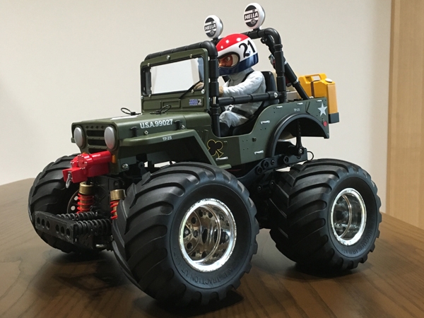 タミヤ ワイルドウイリー2 (富山県・Y様) | アブラゼミ工房（RCカー