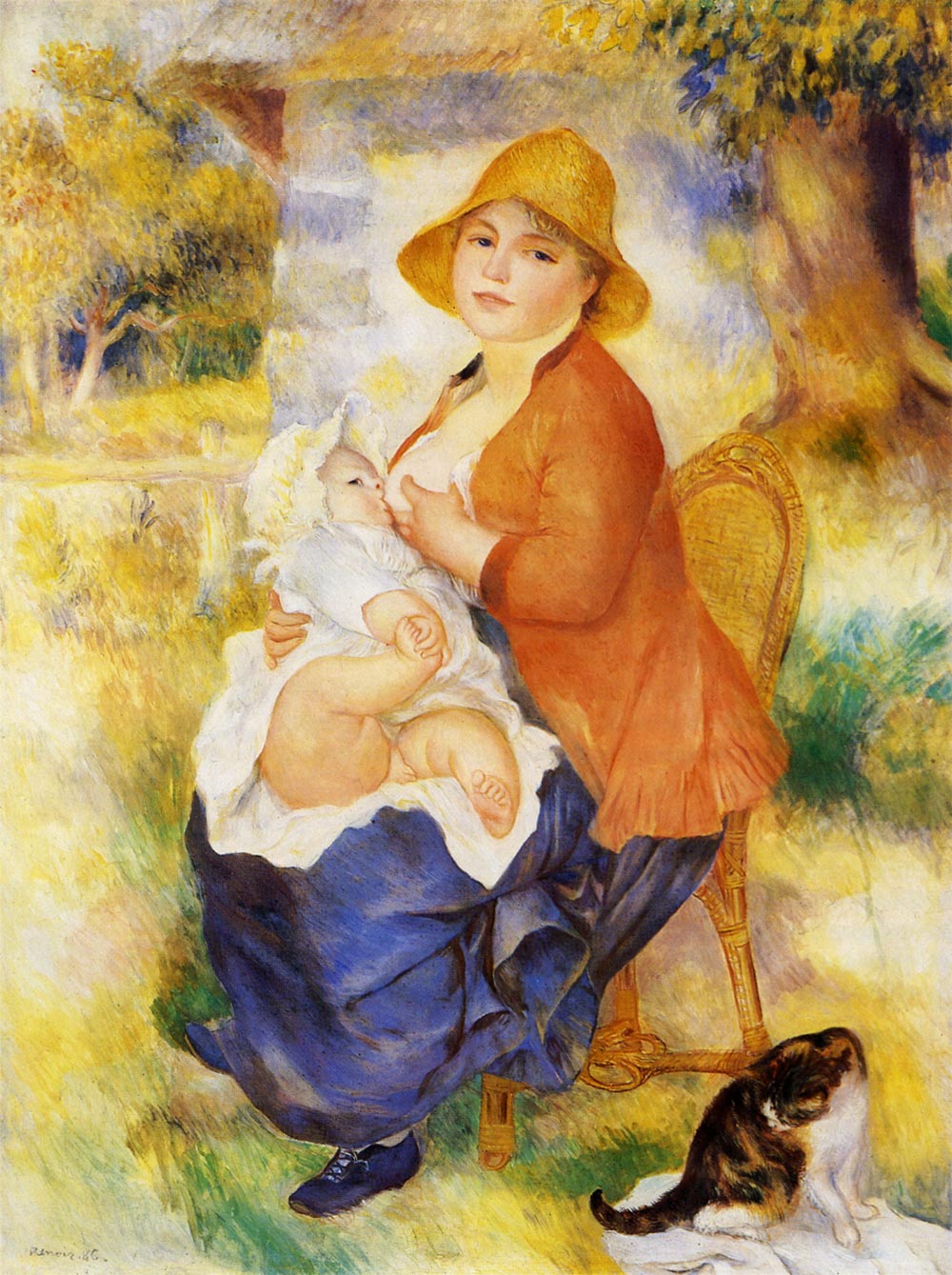 行ってきました！「ルノワールはなぜ母子像を描いたか」ｾﾐﾅｰ考察