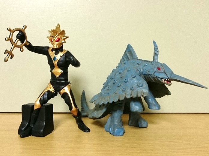 昭和M78ウルトラマンの最終回登場怪獣が全てフィギュア化したので