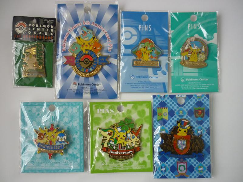 ぽけもん☆かふぇ ポケモンセンター ロゴピンズ 3