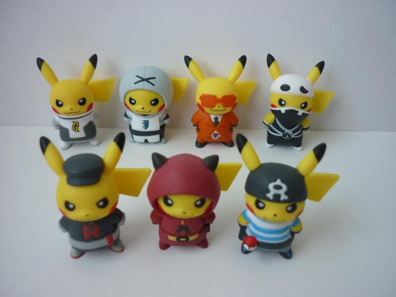 ぽけもん☆かふぇ フィギュアコレクション 団員ごっこピカチュウ