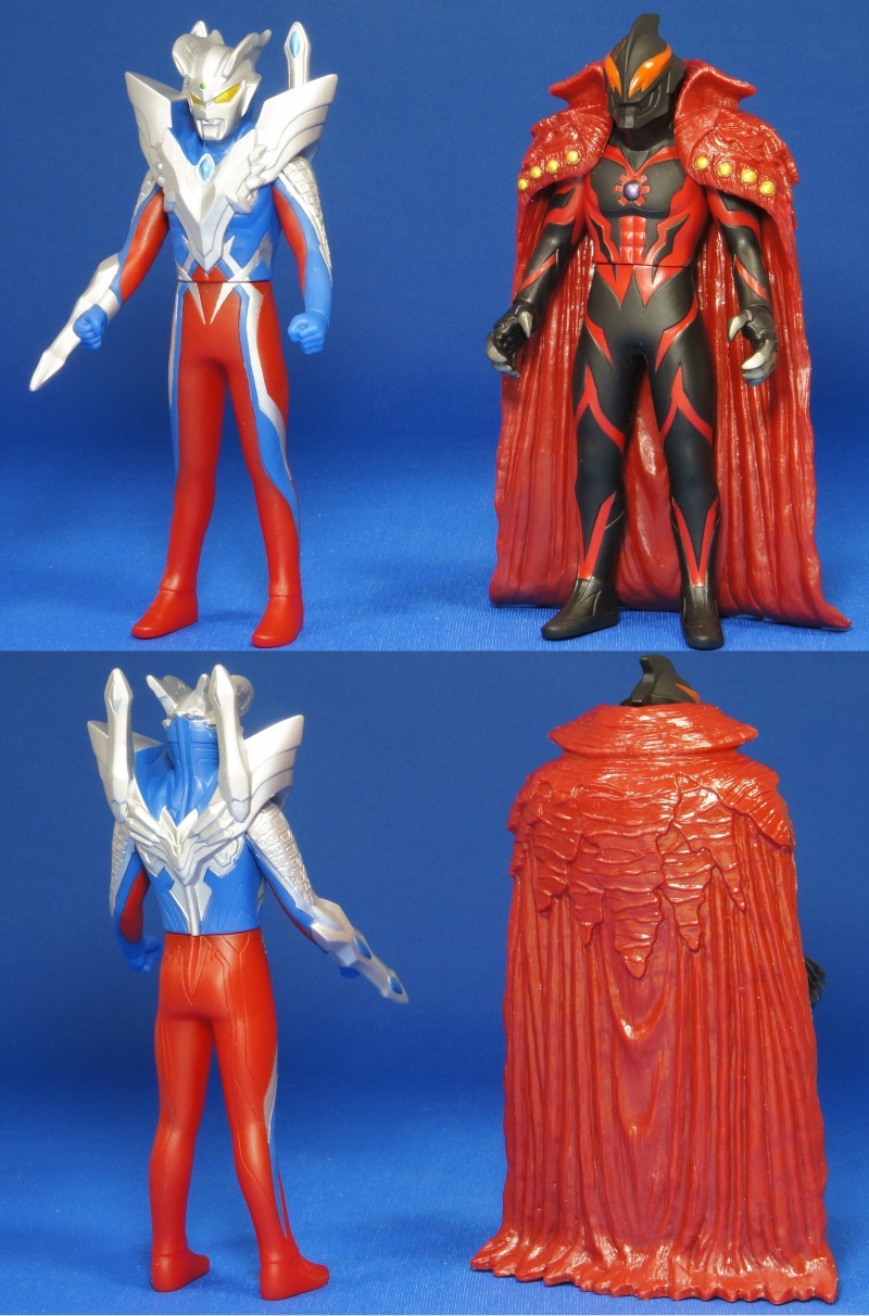 ソフビレビュー ウルティメイトゼロVSカイザーベリアル BATTLE