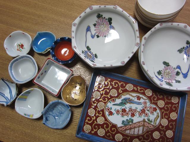 昔のお皿 昔のお皿 5枚 D130