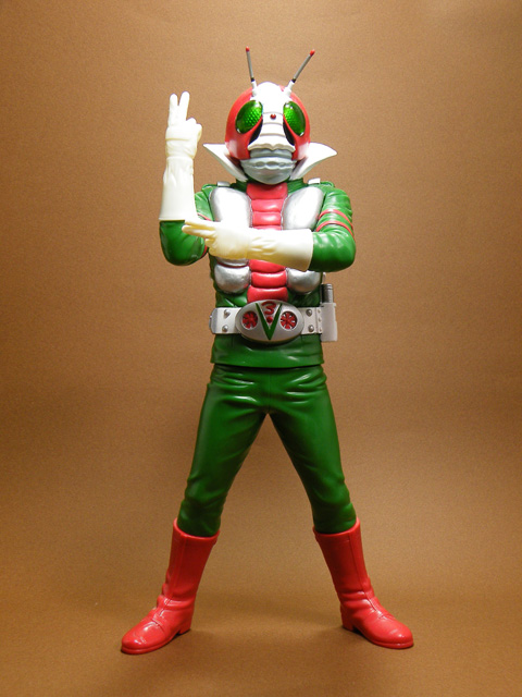 ビッグサイズソフビフィギュア 仮面ライダーV3 - スポンサー広告仮面