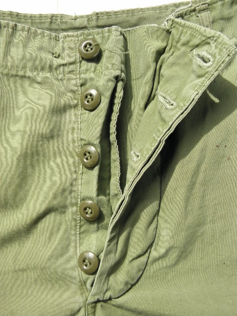 1960年代 U.S. ARMY ジャングルファティーグパンツセカンドタイプ