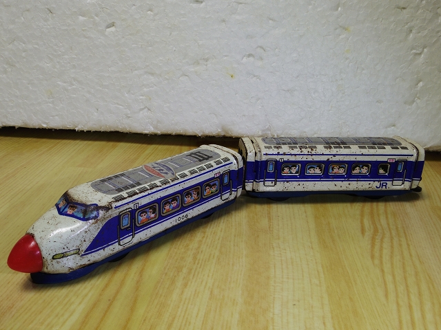 イチコー ブリキ超特急100系新幹線｜サマンサのおもちゃ箱